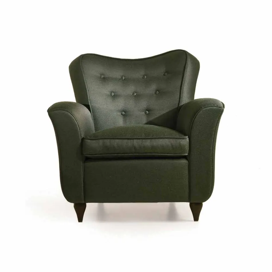 Fratelli Boffi Leonie design scaun tapitat, înapoi capitonnè Viadurini