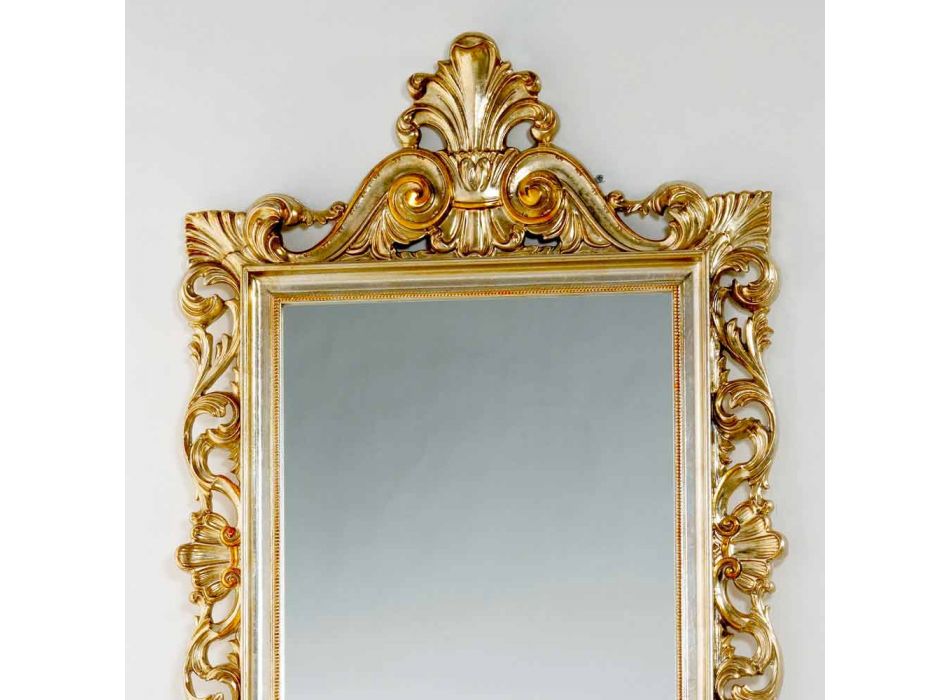 oglindă mare podea / perete cu design clasic, Tiara, 86x220 cm Viadurini