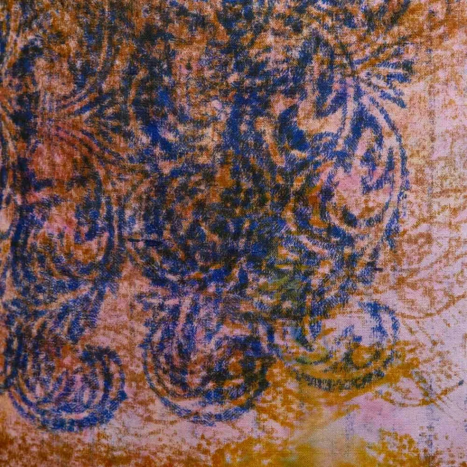 Șorțel de mână imprimeu manual, piesă unică din bumbac - mărci Viadurini