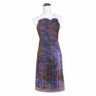 Șorțel de mână imprimeu manual, piesă unică din bumbac - mărci Viadurini