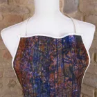 Șorțel de mână imprimeu manual, piesă unică din bumbac - mărci Viadurini