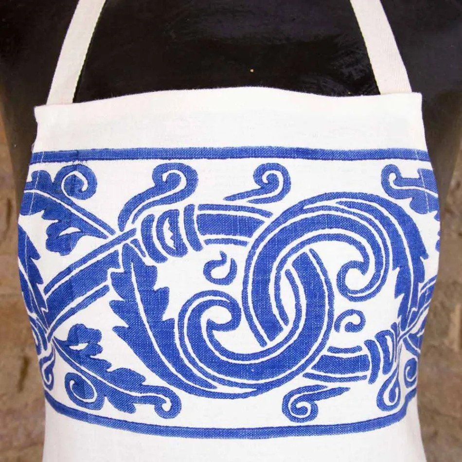 Șorț de lână meșteșugă italiană manuală O piesă - mărci Viadurini