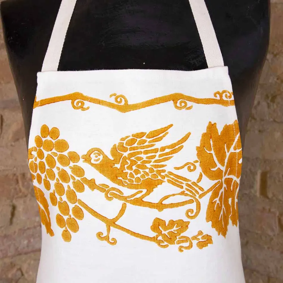 Șorț de lână meșteșugă italiană manuală O piesă - mărci Viadurini