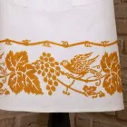 Șorț de lână meșteșugă italiană manuală O piesă - mărci Viadurini