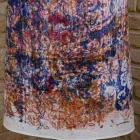 Șorț artizanal italian în bumbac cu imprimeu manual - mărci Viadurini