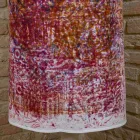 Șorț artizanal italian în bumbac cu imprimeu manual - mărci Viadurini