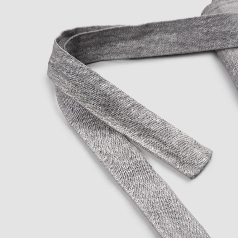 Șorț Bucătărie In Gri Antracit Model Scăzut cu Buzunar - Flick Viadurini