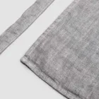 Șorț Bucătărie In Gri Antracit Model Scăzut cu Buzunar - Flick Viadurini