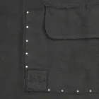 Șorț Bucătărie In Negru cu Cristale Model Scăzut cu Buzunar - Click Viadurini