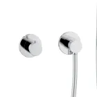 Grup de duș cu două căi cu șină glisantă, rozetă rotundă sau pătrată - Kristio Viadurini