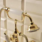 Grup pentru cadă din alamă în stil vintage fabricat în Italia - Katerina Viadurini