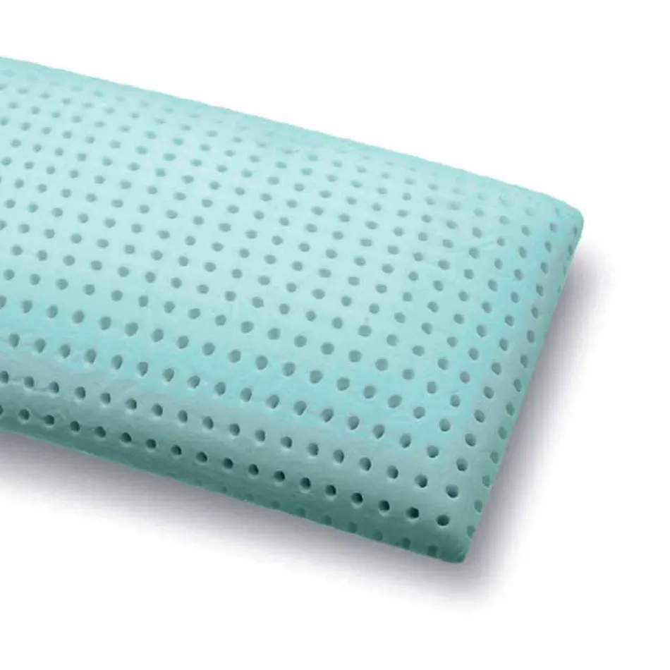Perna în Memory Aloe Feel Perforată 15 cm înălțime Fabricată în Italia - Limoges Viadurini