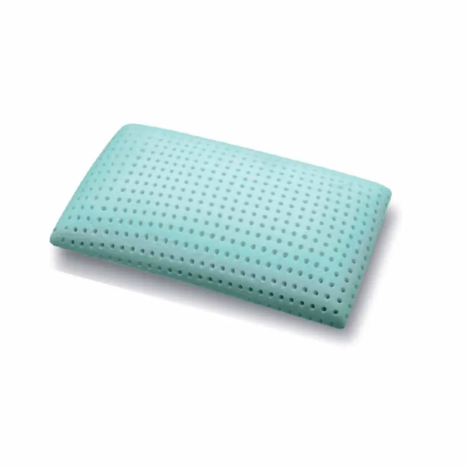 Perna în Memory Aloe Feel Perforată 15 cm înălțime Fabricată în Italia - Limoges Viadurini