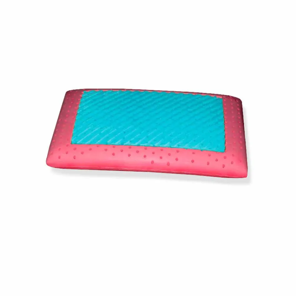 Pernă în Memory Ginseng și Memory AirSense 13 cm înălțime Made in Italy - Metz Viadurini