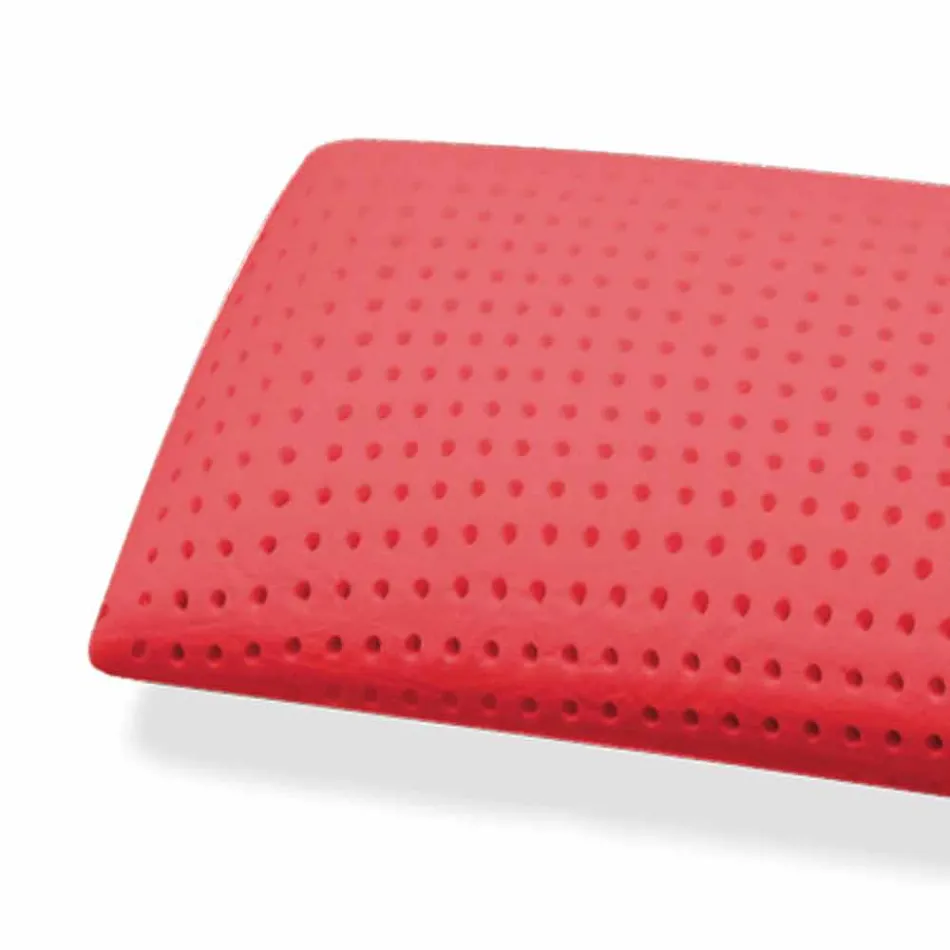 Pernă în ginseng cu memorie perforată de 15 cm înălțime Made in Italy - Calais Viadurini