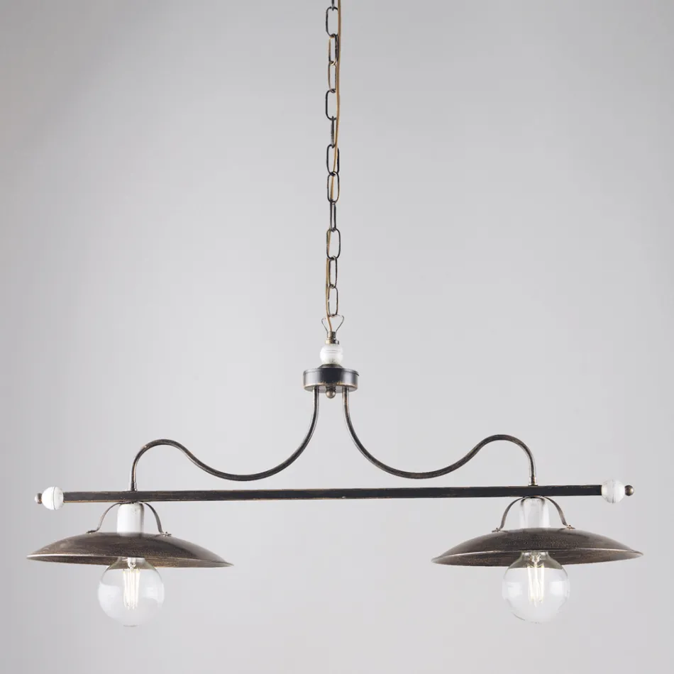 Corpuri de iluminat din sticlă și metal, fabricate în Italia, pentru spații rafinate – Equinozio Viadurini