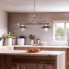 Corpuri de iluminat din sticlă și metal, fabricate în Italia, pentru spații rafinate – Equinozio Viadurini