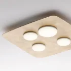 Corpuri de iluminat din sticlă și metal fabricate în Italia pentru a îmbunătăți interioarele – Kepler Viadurini