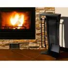 Set de 4 scule pentru șemineu din oțel Made in Italy - Chandler Viadurini