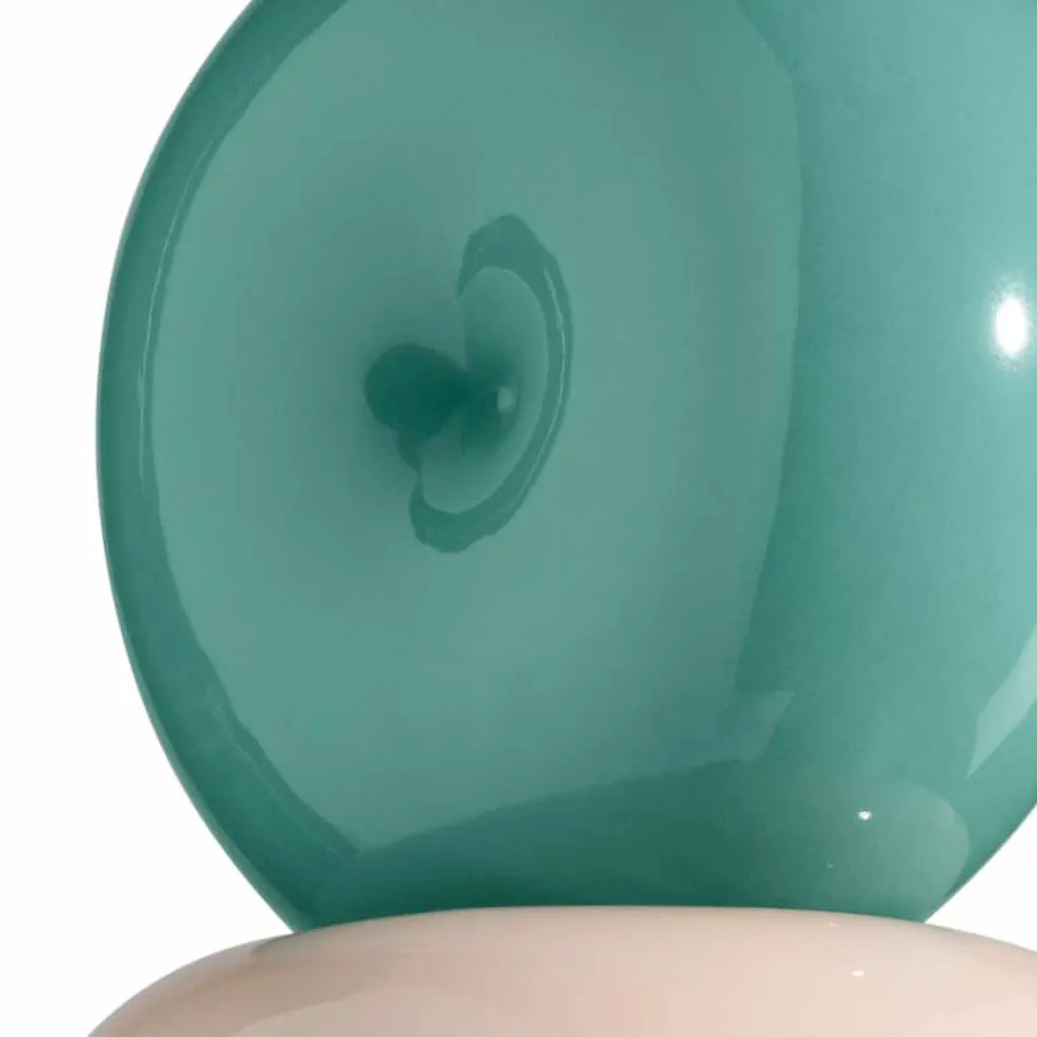 Lampa cu 4 elemente din ceramica de diferite forme Made in Italy - Bumbum Viadurini