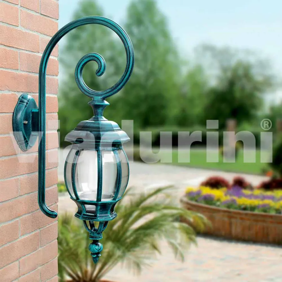 Lampa de perete exterior din aluminiu turnat sub presiune din Italia, Anika Viadurini