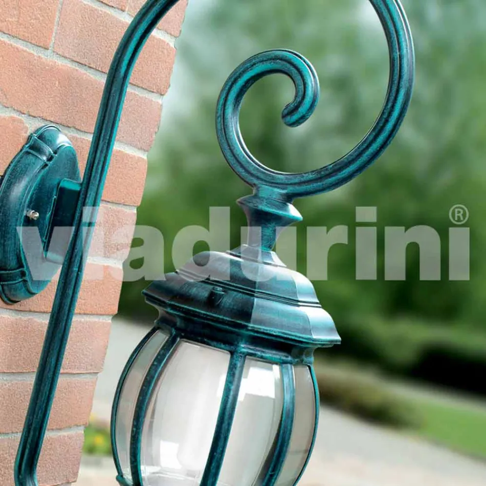 Lampa de perete exterior din aluminiu turnat sub presiune din Italia, Anika Viadurini