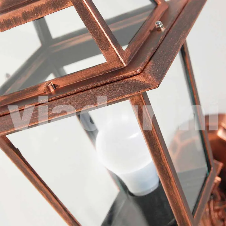 Kristel, o lampă de perete de grădină din aluminiu fabricată în Italia Viadurini