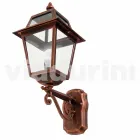 Kristel, o lampă de perete de grădină din aluminiu fabricată în Italia Viadurini