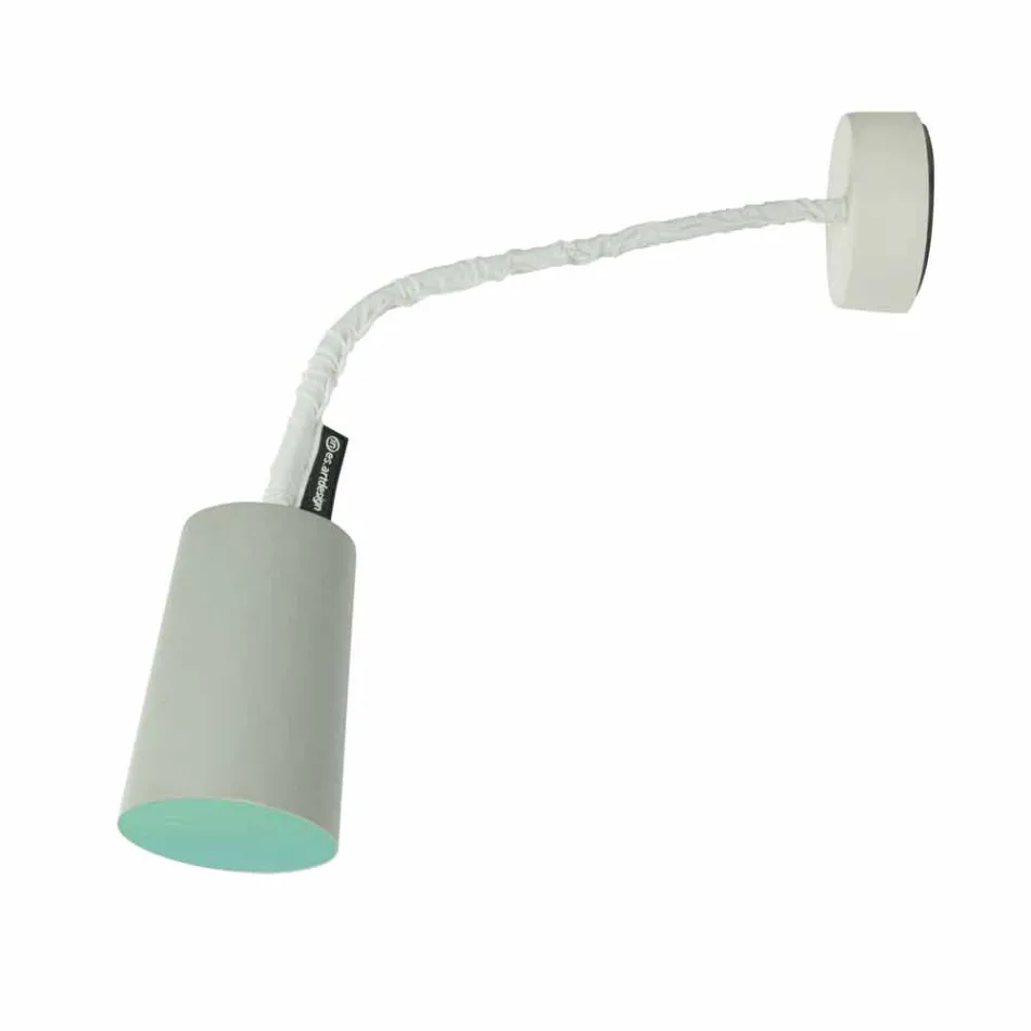 Lampa de perete de design In-es.artdesign Vopsea cu ciment vopsit Viadurini