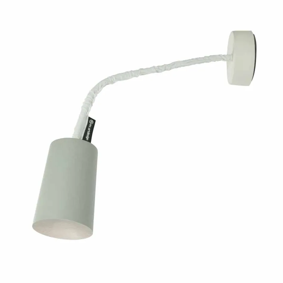 Lampa de perete de design In-es.artdesign Vopsea cu ciment vopsit Viadurini