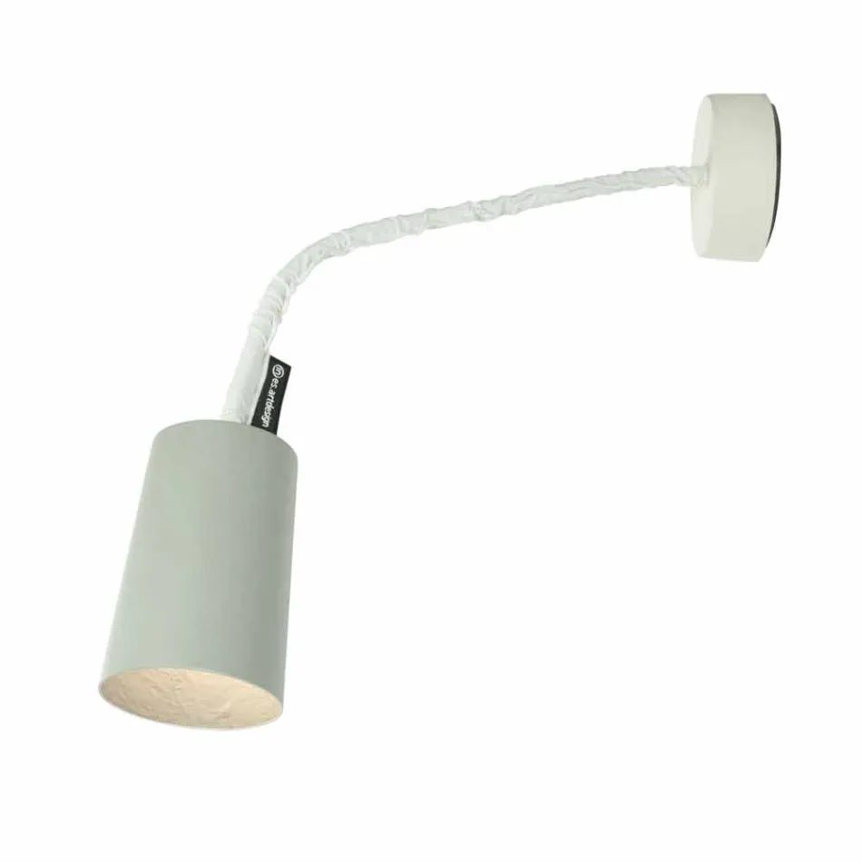Lampa de perete de design In-es.artdesign Vopsea cu ciment vopsit Viadurini