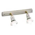 Lampa de Perete 2 sau 3 Spoturi Alama si Ceramica Pictata Manual - Savona Viadurini