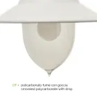 Aplica de exterior vintage din aluminiu Made in Italy - Cassandra Viadurini