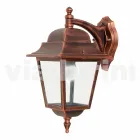 Aluminiu lampă de perete de gradina făcute în Italia, Aquilina Viadurini