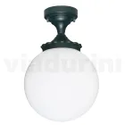 Plafoniera din Aluminiu si Acrilic Opal Made in Italy - Trovaantracit Viadurini