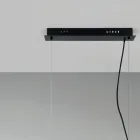 Suspensie cu 6 Lumini din Metal si Sticla Moderna Suflata - Birga Viadurini