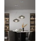 Lampă cu suspendare din sticlă suflată realizată manual în Veneția - Dafne Viadurini