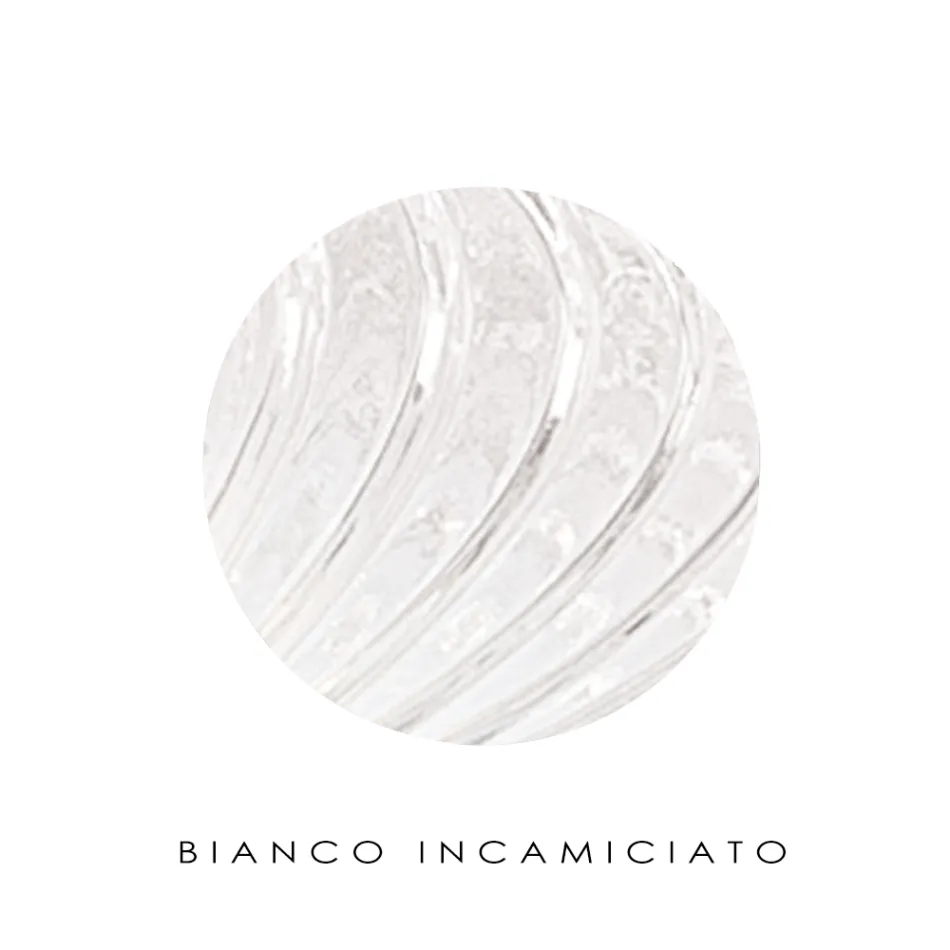 Lampă cu suspendare din sticlă suflată realizată manual în Veneția - Dafne Viadurini