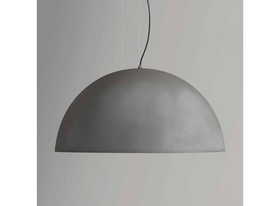 Lampă suspensie bicolor oțel, Ø60xh.30xL.cavo100cm, Tara Viadurini