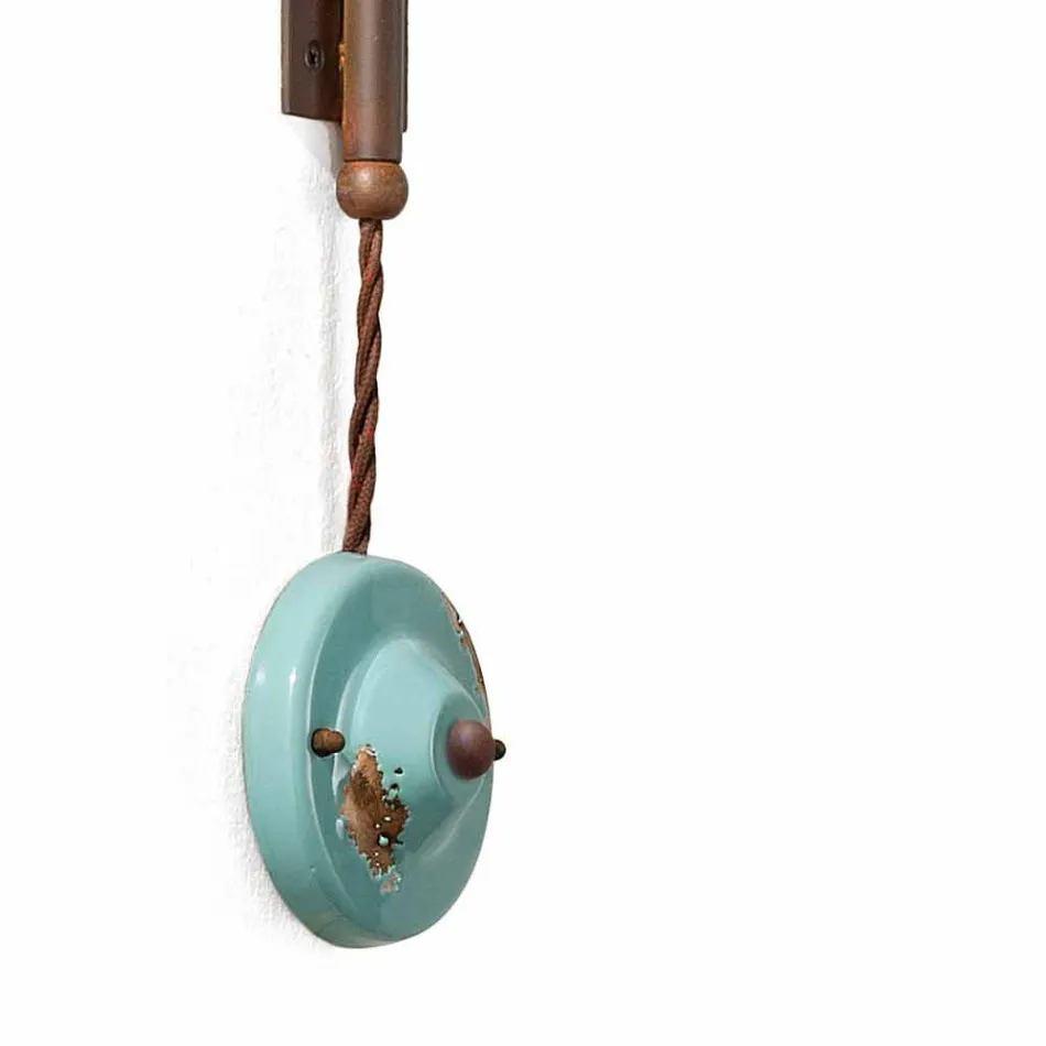 lampă de suspensie cu braț direcțională stil țară Sally Viadurini