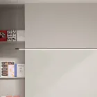 Lampă suspendată cu lumină LED și cabluri reglabile în lungime - portocaliu Viadurini