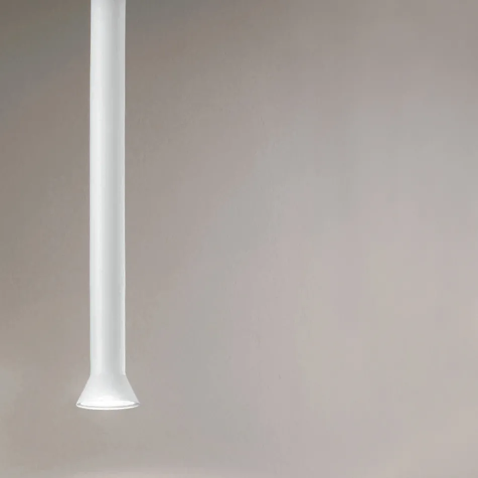 Lampa cu Suspensie cu Cadru metalic si Cabluri Ajustabile - Mesteacan Viadurini