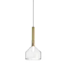 Lampa cu Suspensie cu Sticla in Diverse Forme Made in Italy - Sintonia Viadurini