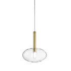 Lampa cu Suspensie cu Sticla in Diverse Forme Made in Italy - Sintonia Viadurini