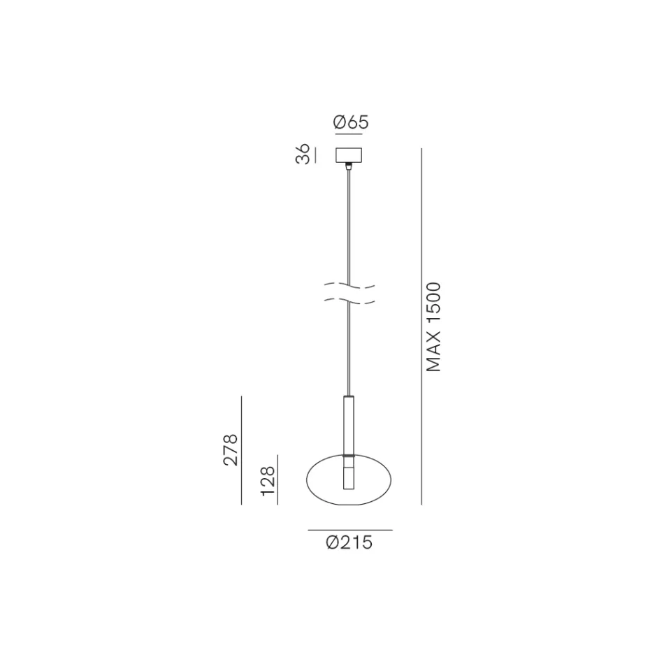 Lampa cu Suspensie cu Sticla in Diverse Forme Made in Italy - Sintonia Viadurini