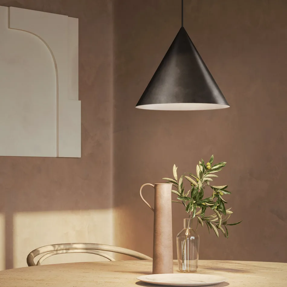 Lampă suspendată de interior din grafen sau Maroc Made in Italy - Ploaie Viadurini