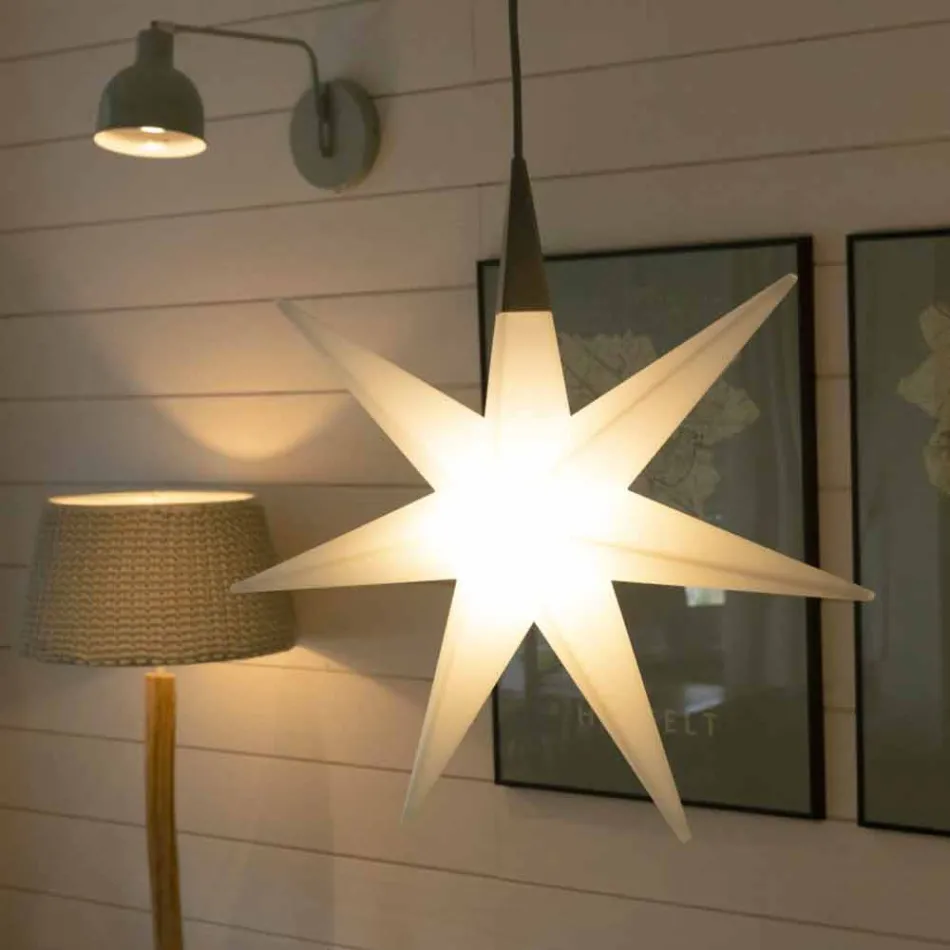 Lampă suspendată interioară Led Design modern Star - Pandistar Viadurini