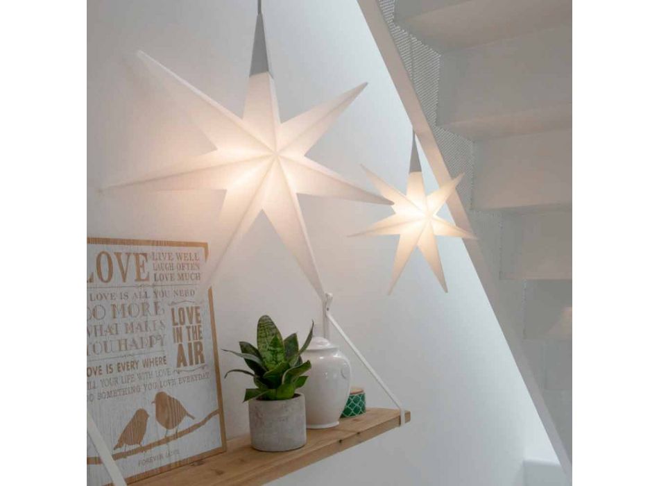 Lampă suspendată interioară Led Design modern Star - Pandistar Viadurini