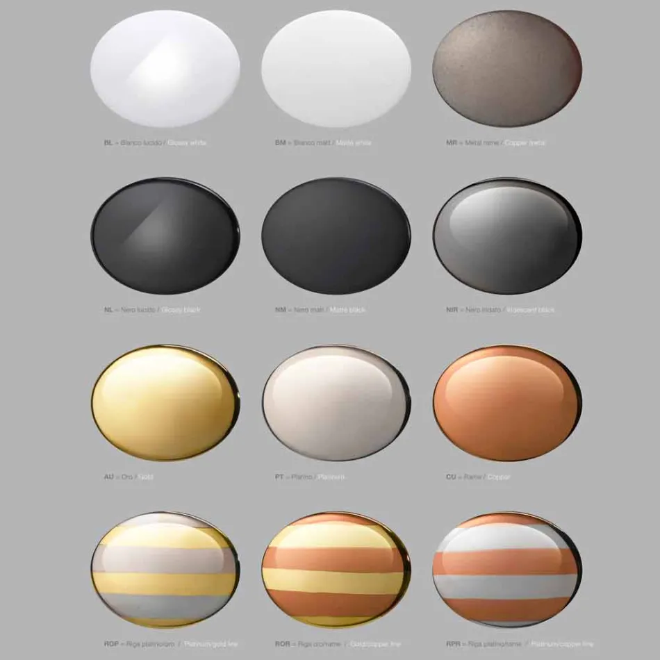 Lampă ceramică design I Lustri 8 Viadurini