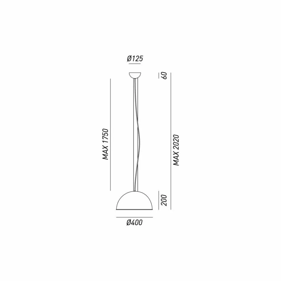 Lampă rustic Design Ø40 cm Galileo Il Fanale Viadurini